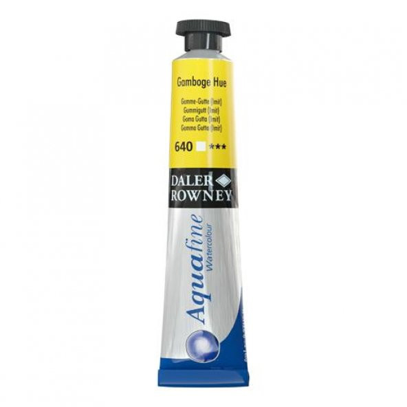 Daler Rowney Aquafine Tüp Suluboya 8ml GAMBOGE HUE 640 ürün görseli 1