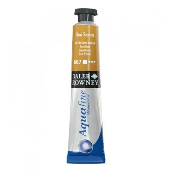 Daler Rowney Aquafine Tüp Suluboya 8ml RAW SIENNA 667 ürün görseli 1