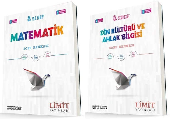 Limit 8. Sınıf Matematik + Din Soru Seti 2 Kitap ürün görseli 1