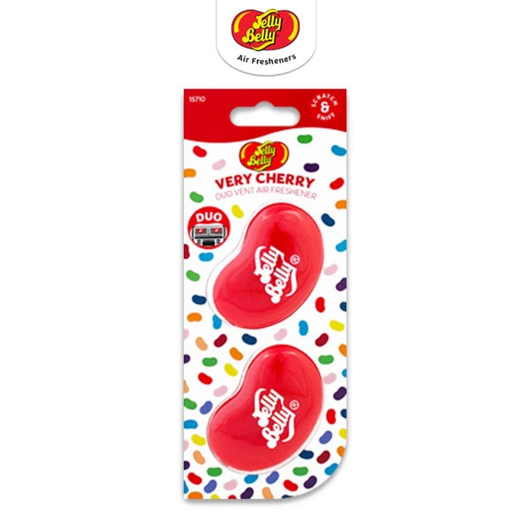 Jelly Belly DuoVent Kalotifer Geçme Koku VeryCherry 14gr. Muz, Vanilya, Kiraz Aromalı ürün görseli 1