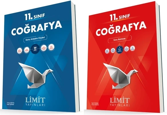 Limit 11. Sınıf Coğrafya Konu Föyleri + Soru Seti 2 Kitap ürün görseli 1