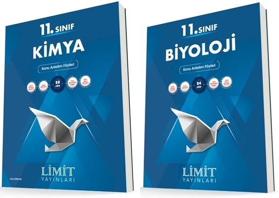 Limit 11. Sınıf Kimya + Biyoloji Konu Föyleri Seti 2 Kitap ürün görseli 1