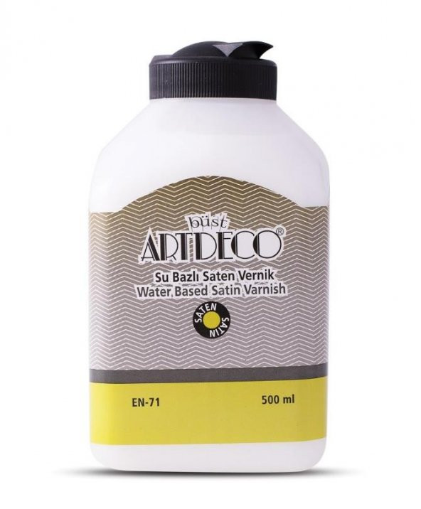 Artdeco Su Bazlı Vernik Saten Yarı-Mat 500 ML ürün görseli 1