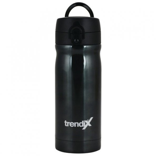 TRENDİX TERMOS ÇELİK 350 ML SİYAH ürün görseli 1