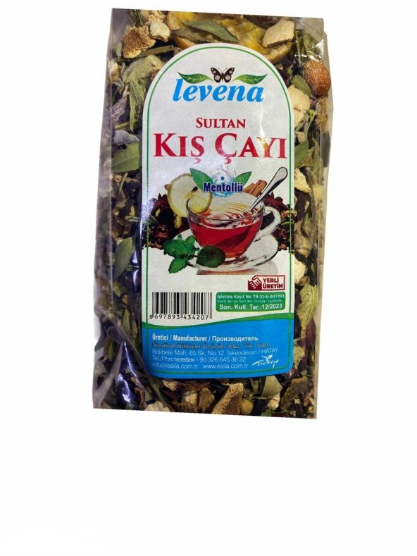 Levena Atom Mentollü Kış Çayı 200 Gr-2 Adet - Resim 4