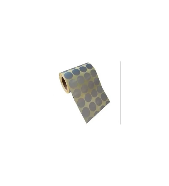 SILVER YUVARLAK ETİKETİ 25MM 2000´Lİ ürün görseli 1