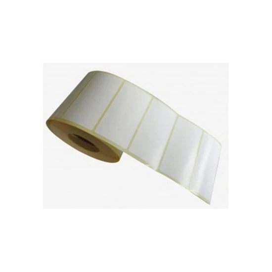PP OPAK ETİKETİ 40X80 TEKLİ 1000 LİK RULO ürün görseli 1