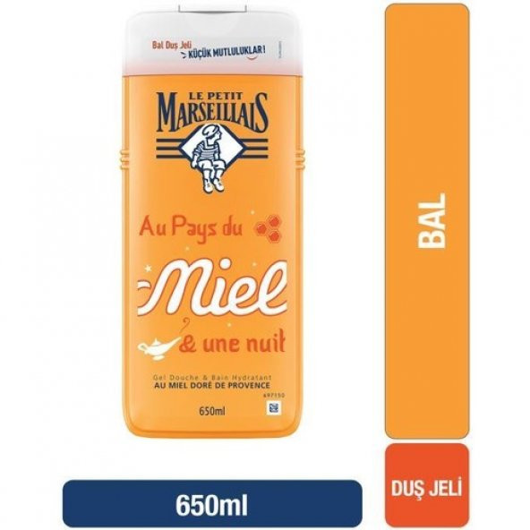 Le Petit Marseillais Bonheur Serisi Bal Duş Jeli 650 ml ürün görseli 1