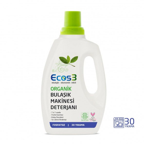 Organik Bulaşık Makinesi Deterjanı (750 ml) ürün görseli 1