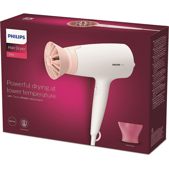 Philips BHD300/10 ThermoProtect 1600 W Saç Kurutma Makinesi ürün görseli 1