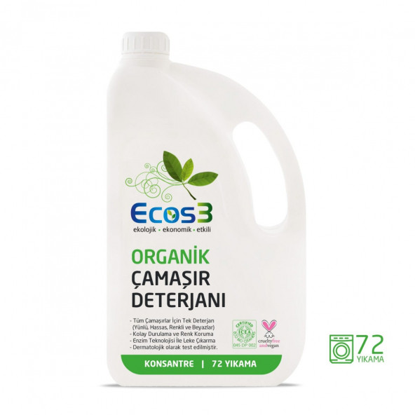 Organik Çamaşır Deterjanı (2,5 lt) ürün görseli 1