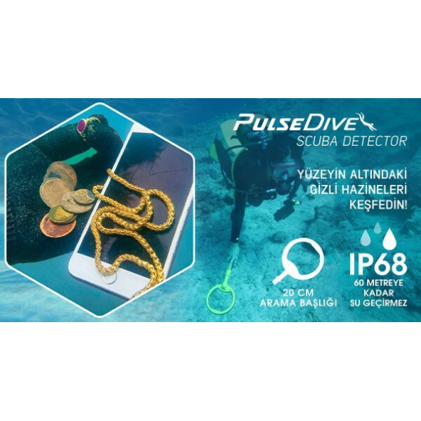 PulseDive Scuba Sarı 20 cm Başlıklı - Resim 2