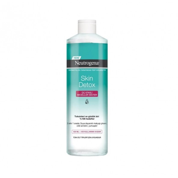 Neutrogena Skin Detox Üç Etkili Micellar Water 400 ML ürün görseli 1
