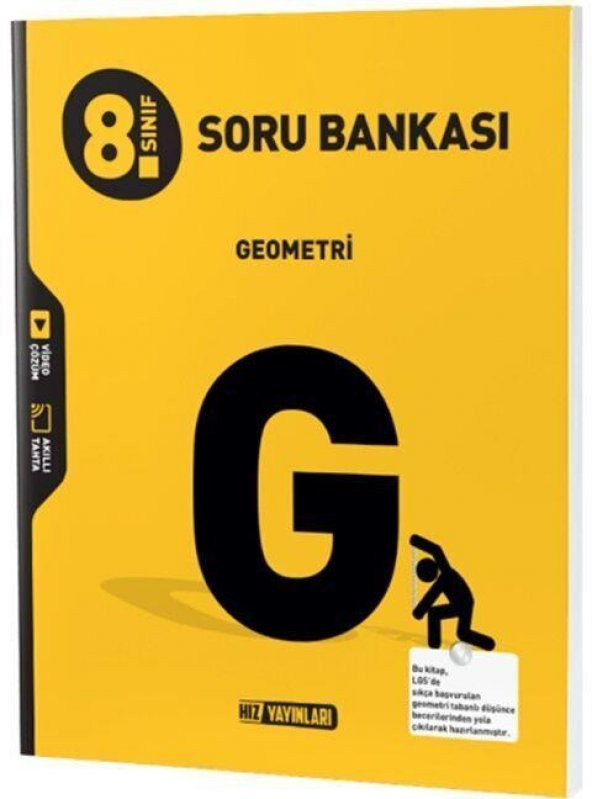 8. Sınıf Geometri Soru Bankası Hız Yayınları ürün görseli 1