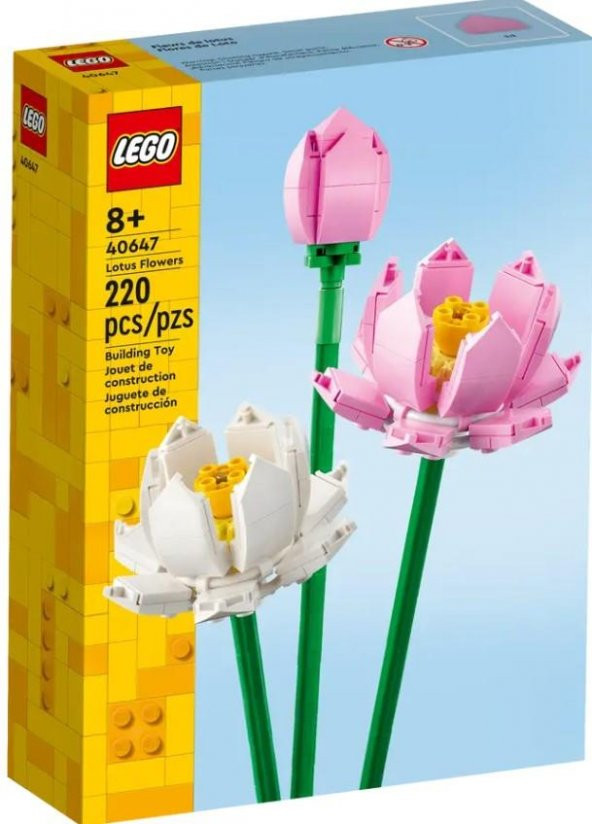 Lego 40647 Lotus Çiçekleri ürün görseli 1