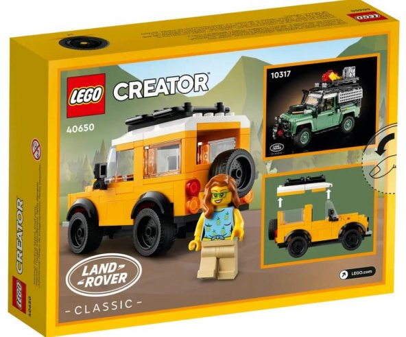 Lego Creator 40650 Land Rover Classic Defender - Resim 2
