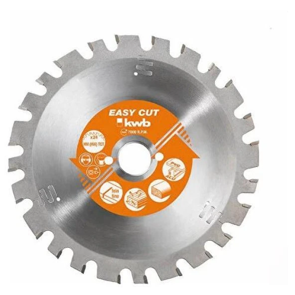 Kwb Sunta Testere 30 Diş 190X30 mm Çok Amaçlı (Sunta, Alüminyum, Bakır, Pvc Kesici) ürün görseli 1
