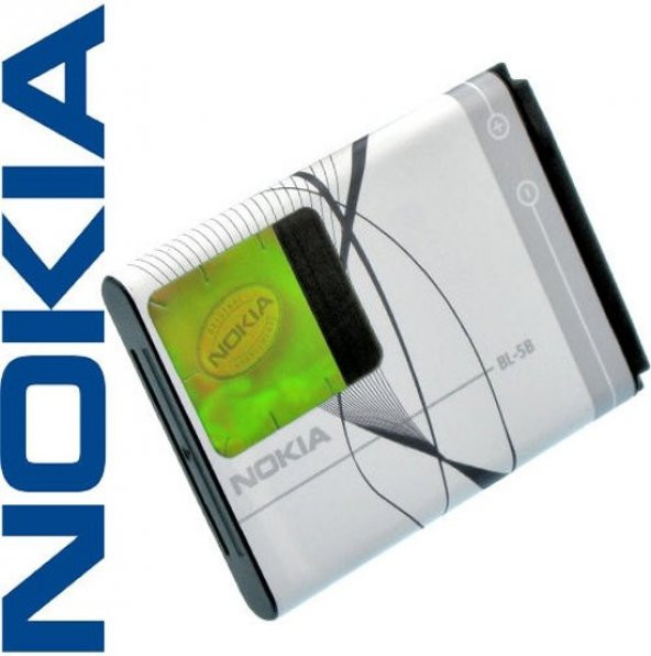 Nokia BL-5B Pil 2600 (BL 5B 890 mAh Batarya Pil Orijinal Uzun Ömürlü Yüksek Kapasite) CEPTELPI15460 ürün görseli 1