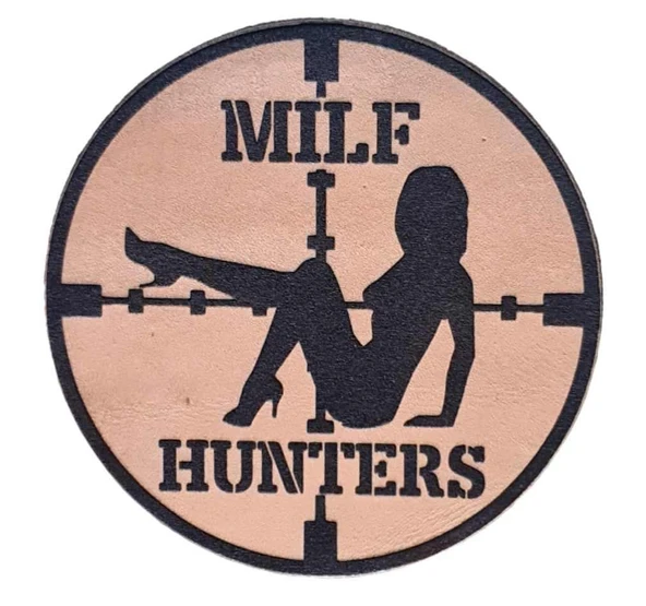 MILF HUNTER Deri PEÇ - Arma - Leather Patch ürün görseli 1