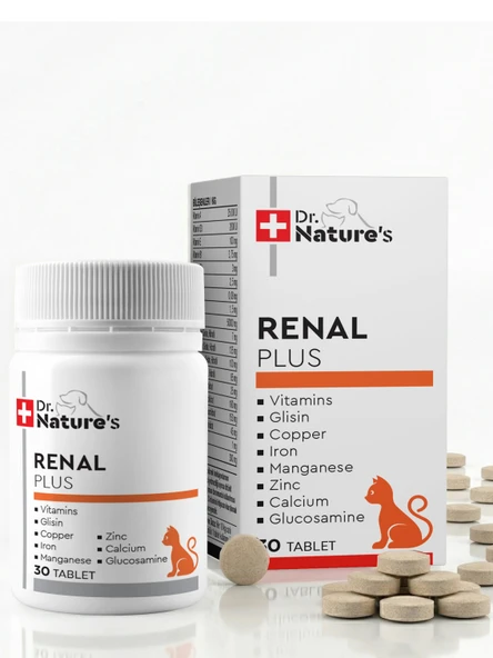 Kedi Renal Destek 30 Tablet – Günlük Böbrek Sağlığı Desteği ürün görseli 1