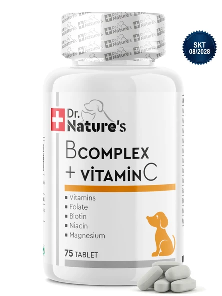 B-Complex C Vitamini -Enerji Metabolizması ve Desteği Sağlayan 75 Tablet ürün görseli 1