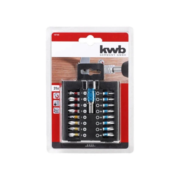 KWB 31 Parça Bits Seti 49107100 ürün görseli 1