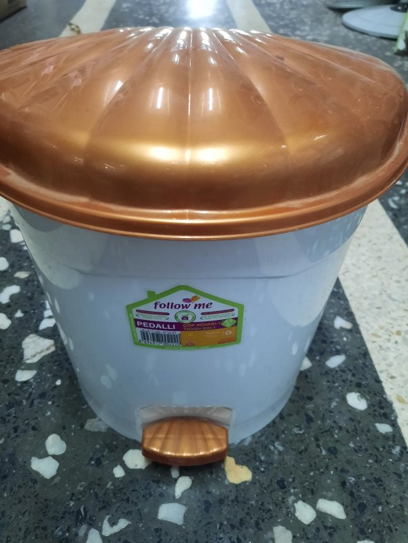 Çöp Kovası Pedallı No:1 (8.5lt) ürün görseli 1