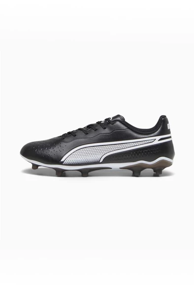 Puma 107570 01 KING MATCH FG/AG Erkek Krampon Siyah Beyaz 40-45 ürün görseli 1
