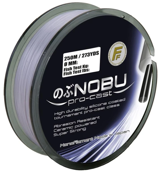 Lineaeffe Nobu Procast 250m Silikon Kaplı Mono Misina Mat Gri ürün görseli 1