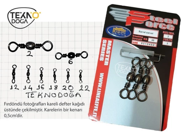 Lineaeffe Steel Force Paslanmaz Çelik Fırdöndü - Resim 5