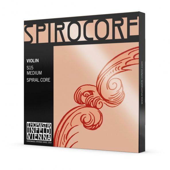 THOMASTİK SPIROCORE S15 KEMAN TEL SETİ ürün görseli 1
