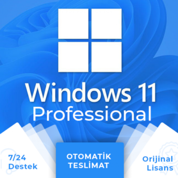 Windows 11 Pro OEM Lisans ürün görseli 1
