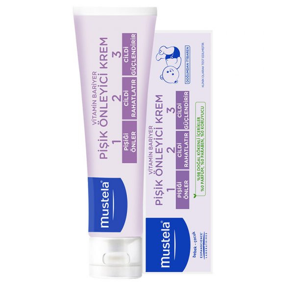 Mustela Vitamin Barrier 1-2-3 Cream 50ml ürün görseli 1