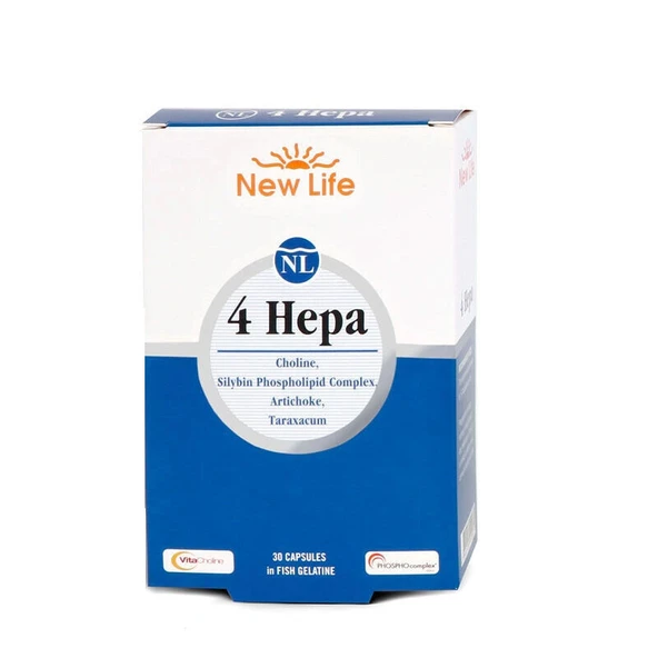 New Life 4 Hepa Takviye Edici Gıda 30 Kapsül ürün görseli 1