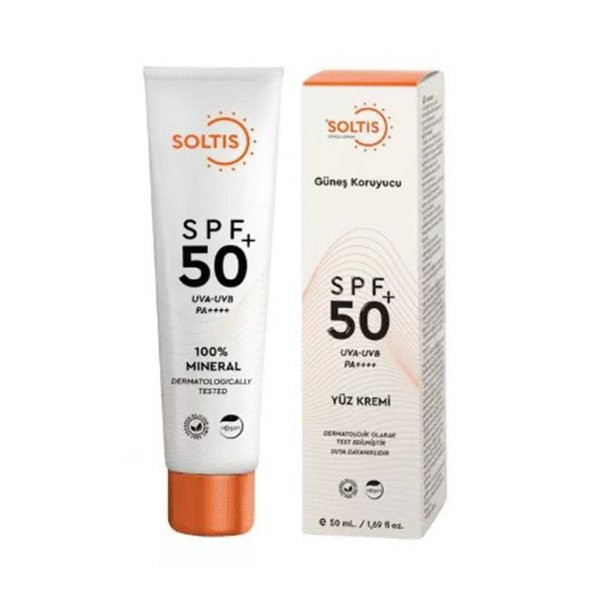 Soltis Organik Sertifikalı Spf 50 Güneş Koruyucu Krem 50 ml ürün görseli 1