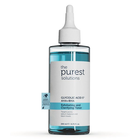 The Purest Solutions Exfoliating + Clarifying Toner 200 ml ürün görseli 1
