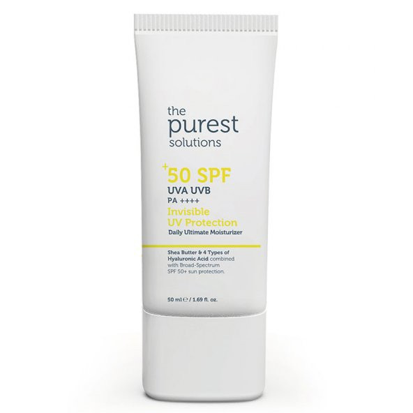 The Purest Solutions Spf50+ Invisible UV Protectin Cream 50 ml ürün görseli 1