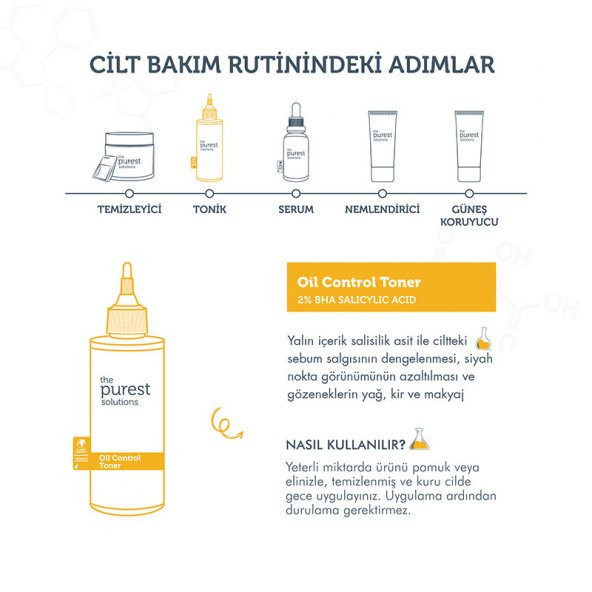The Purest Solutions Oil Control Toner 200 ml - Resim 4