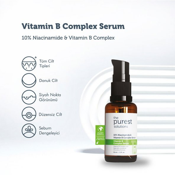 The Purest Solutions Vitamin B Complex Serum 30 ml - Resim 3