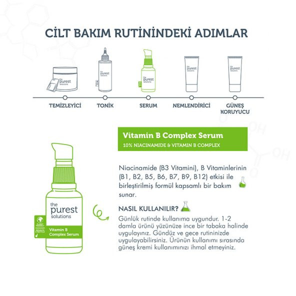 The Purest Solutions Vitamin B Complex Serum 30 ml - Resim 4