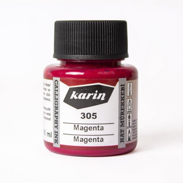 Karin Hat Mürekkebi 45ml Magenta 305 ürün görseli 1
