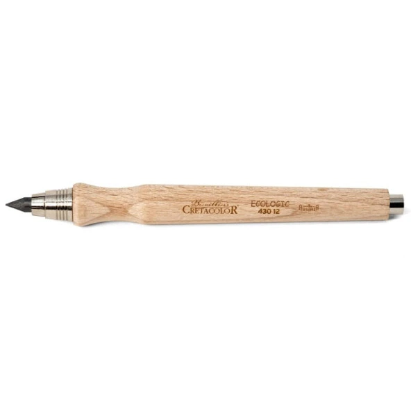 Cretacolor Ecologic Ahşap Portmin Kalemi 5,6 mm 430 12 ürün görseli 1