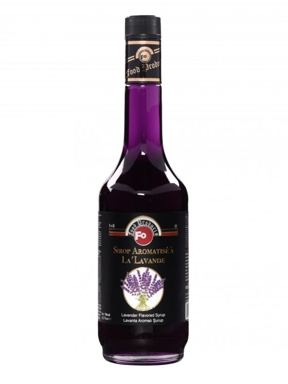 Fo Lavanta Aromalı Kokteyl Şurubu 700 ML ürün görseli 1