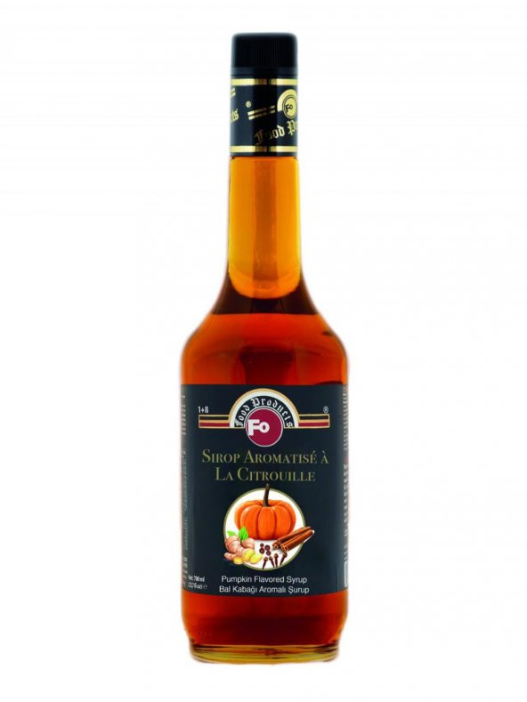 Fo Baharatlı Bal Kabağı Aromalı Kokteyl Şurubu 700 ML ürün görseli 1
