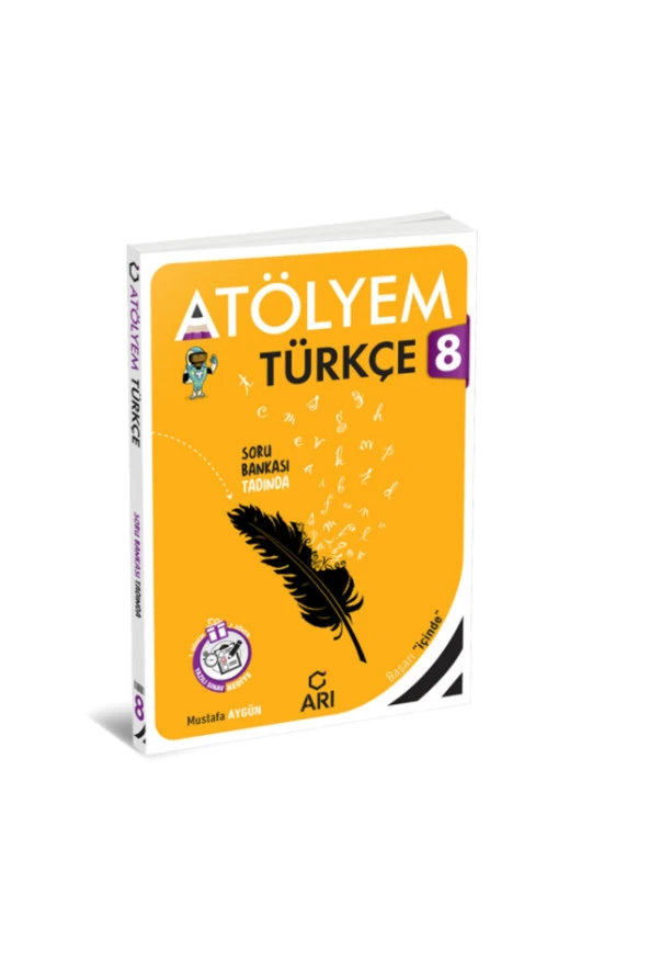 8.sınıf lgs arı yayınları Türkçe atölyem soru bankası ürün görseli 1