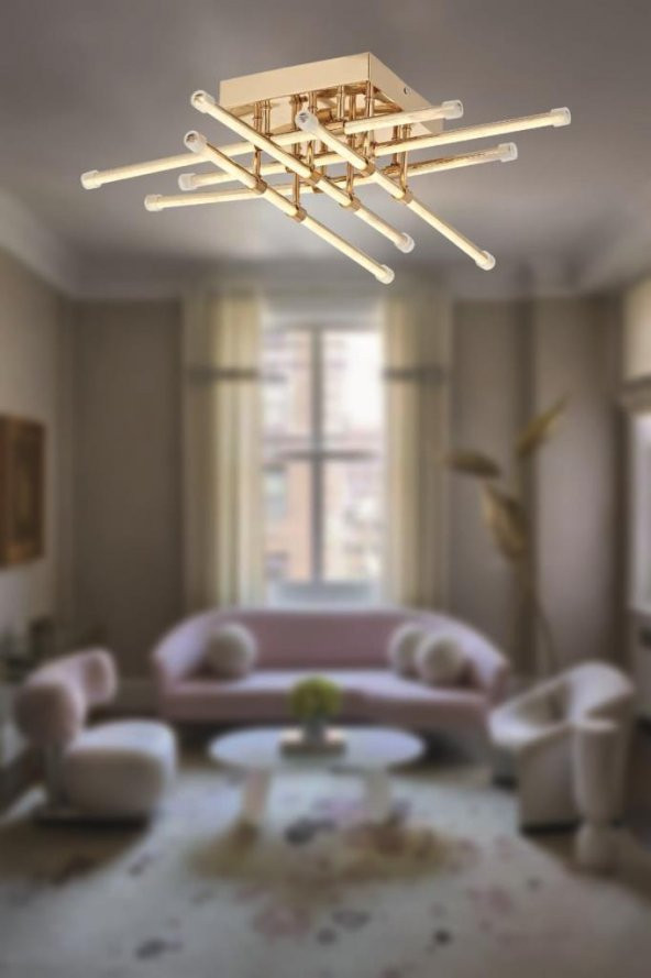 Eray Aydınlatma 9980-60 Sarı Led Avize - Resim 2