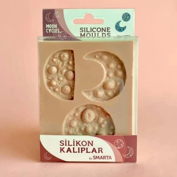 Smarta Silikon Kalıp Ay Evreleri - Moon Cycles SK1013017 ürün görseli 1