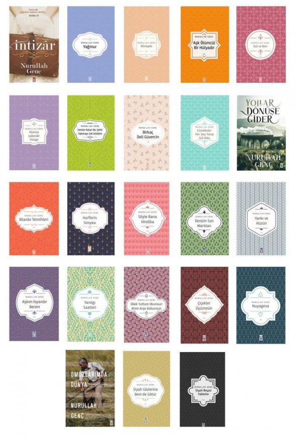 Nurullah Genç Seti 23 Kitap ürün görseli 1