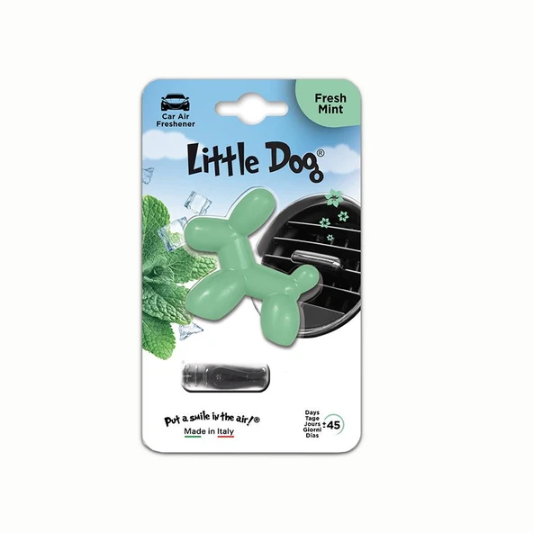 Little Dog Araba Kokusu Fresh Mint (Taze Nane) ürün görseli 1