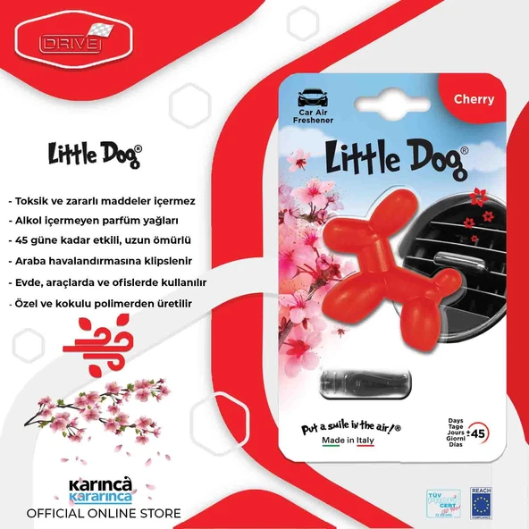 Little Dog Araba Kokusu Cherry (Kiraz) - Resim 3